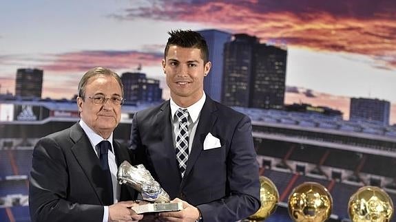 Cristiano: «Jamás me planteé poder batir a Raúl y a Di Stéfano»