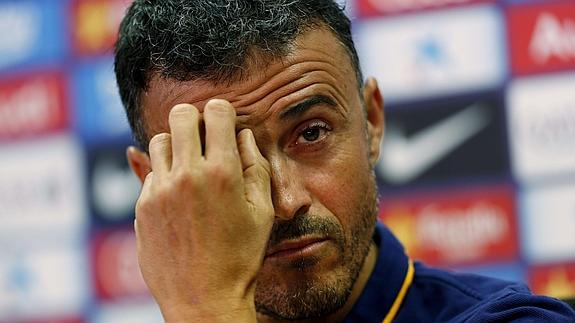 Luis Enrique: «Luis Suárez es un jugador clave por lo futbolístico y su liderazgo»