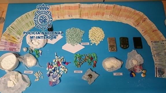 Desmantelado un supermercado de la droga con atención telefónica 24 horas