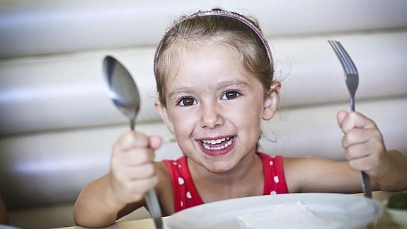 Disfrutar de una comida con los niños