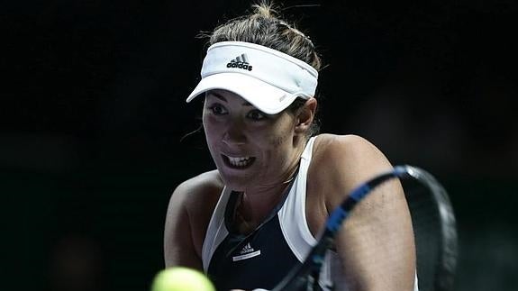 Garbiñe Muguruza y Carla Suárez, clasificadas para semifinales