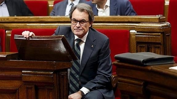 El Parlament rechaza investir a Artur Mas al faltar el apoyo de la CUP