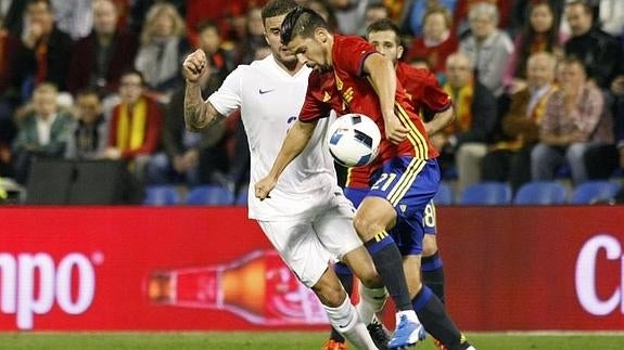 Nolito le cambia el ritmo a España