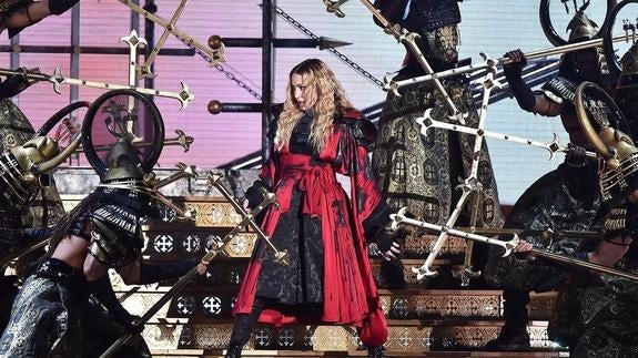 Madonna deslumbra en Barcelona