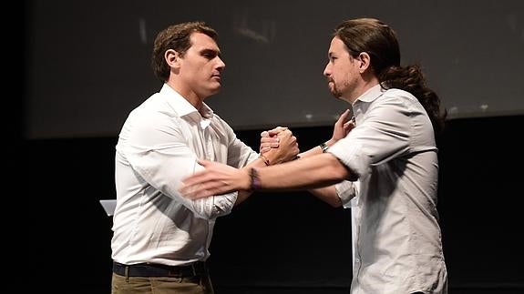 Rivera e Iglesias pasan del amiguismo al cuerpo a cuerpo en su segundo debate