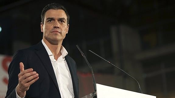 Sánchez alega que es un «deber democrático» de los españoles echar a Rajoy