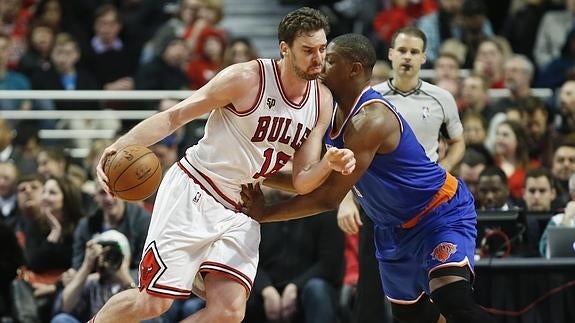 Gasol y Mirotic amplían la racha triunfal de los Bulls