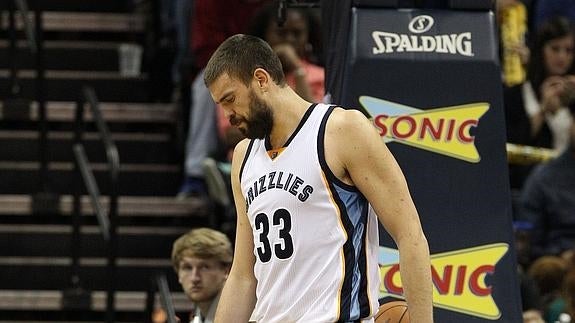 Marc Gasol cumple en la victoria de los Grizzlies