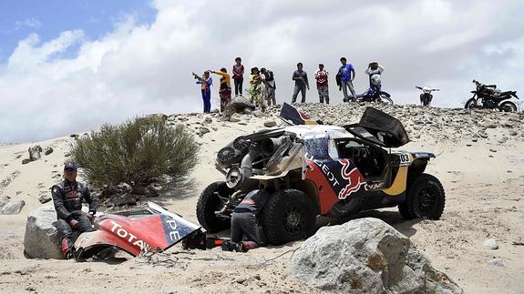 Carlos Sainz: «A pesar del abandono y la decepción, estoy contento»