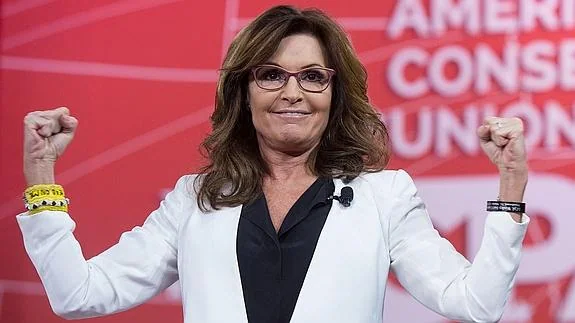 Sarah Palin da su apoyo a la candidatura presidencial de Donald Trump