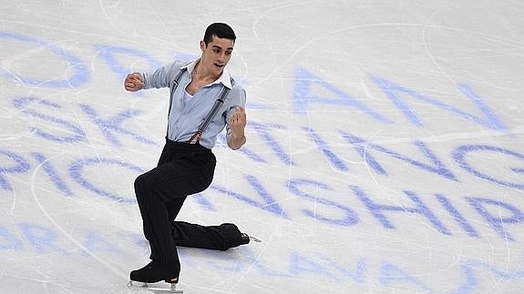 Javier Fernández prorroga su tiranía sobre el hielo europeo con brillantez