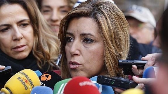 Susana Díaz exige «respeto» a Iglesias si quiere dialogar