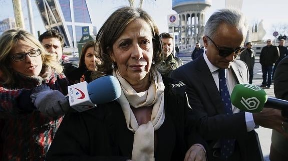 La gerente del PP asegura que los ordenadores de Bárcenas «estaban vacíos»