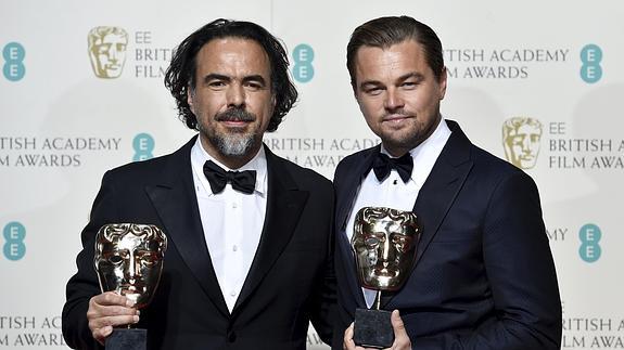 Di Caprio y 'El renacido', los grandes triunfadores de los Bafta