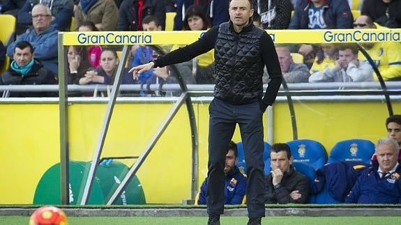 Luis Enrique: «Las Palmas tuvo el balón y no le quema»