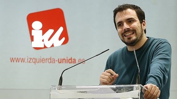 IU descarta pactar con el PSOE si va «de la mano de Ciudadanos»