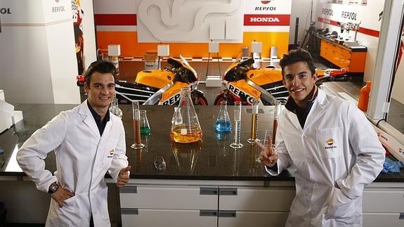 Márquez y Pedrosa, los científicos de MotoGP