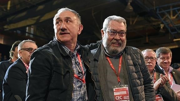 Josep María Álvarez, nuevo líder de UGT por sólo 17 votos