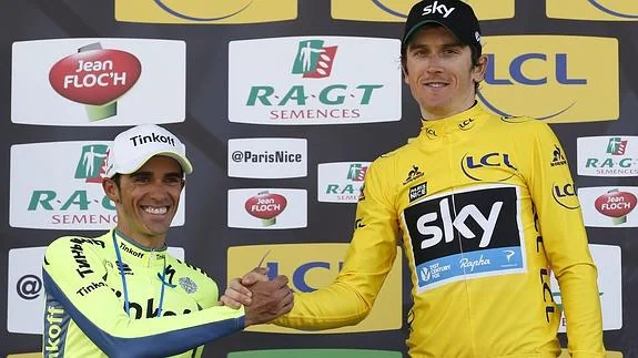 Contador se queda a cuatro segundos de ganar la París-Niza