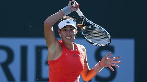 Garbiñe Muguruza deja atrás Indian Wells y apunta a Miami