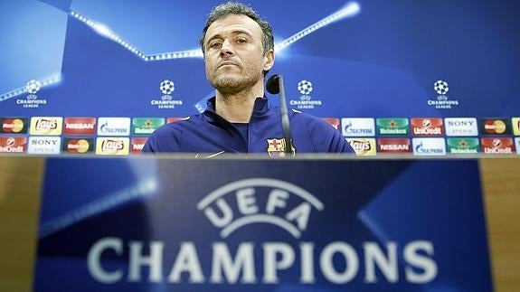 Luis Enrique: «No es un partido para que alguien se pueda relajar»