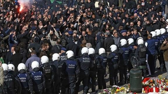 La ultraderecha intenta boicotear el homenaje a las víctimas en Bruselas