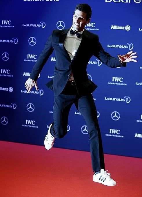 Djokovic, triunfador en los premios Laureus