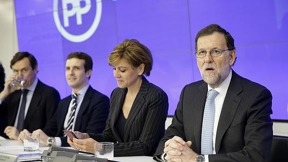 Rajoy, frente a los emergentes: «Creen que son los primeros hombres puestos por Dios en la tierra»