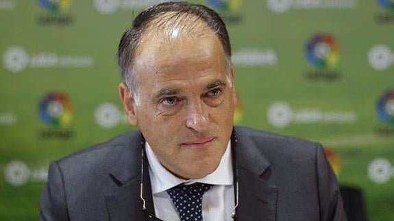 Javier Tebas: «Las esteladas son símbolos de destrucción de España»