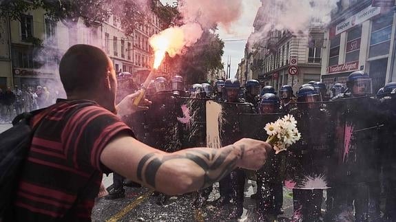 Francia, semiparalizada por las protestas contra la reforma laboral