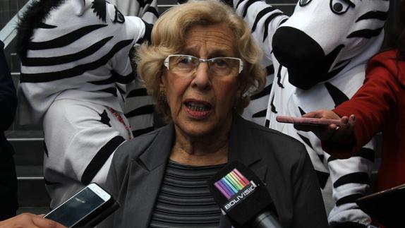 Carmena, dada de alta tras ser ingresada por una posible gastroenteritis al volver de Bolivia