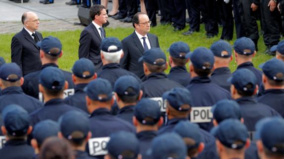 Imputados dos presuntos cómplices del asesino de dos policías en Francia