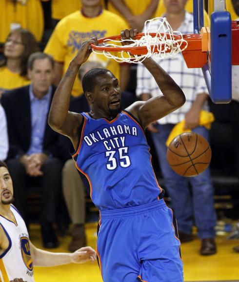 Durant y los Thunder jugarán contra Real Madrid y Barcelona en pretemporada