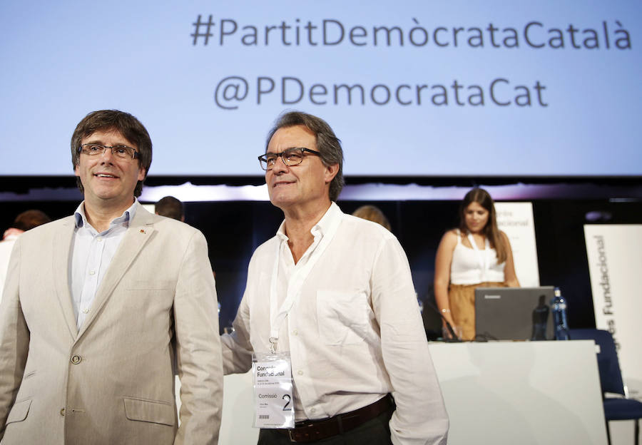 La nueva formación de Mas no podrá usar el nombre de Partit Demòcrata Català