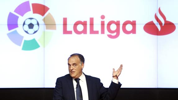 Tebas: «Villar hace lo que quiere y cree que somos sus vasallos»