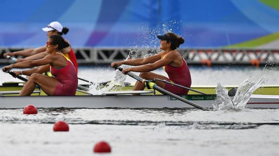 Boada y Cid acaban sextas en la final de dos sin timonel