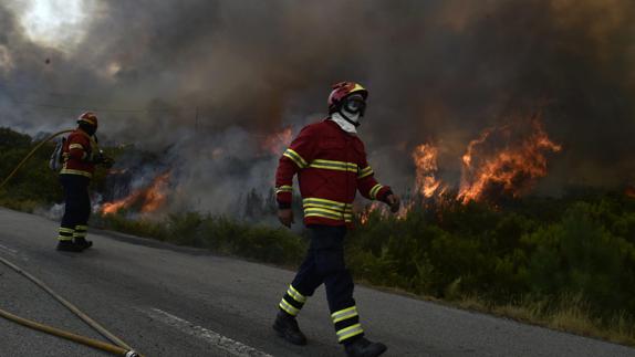 Ascienden a 34 los detenidos por provocar incendios forestales en Portugal