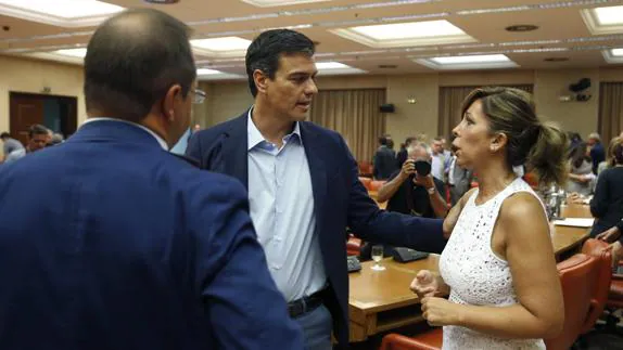 Sánchez reitera el 'no' del PSOE a la investidura y a los Presupuestos