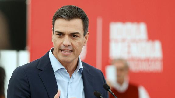 Sánchez: «El fin de los vetos cruzados será el principio de la regeneración»
