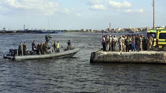 Asciende a 162 el número de víctimas mortales en el naufragio frente a las costas de Egipto