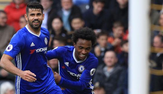 Diego Costa anota en la victoria del Chelsea