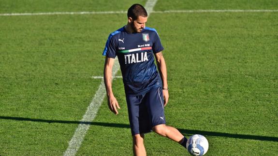 Bonucci se emociona al hablar de su hijo enfermo