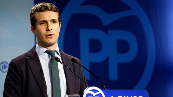 El PP urge al PSOE a resolver para que la investidura se celebre «cuanto antes»