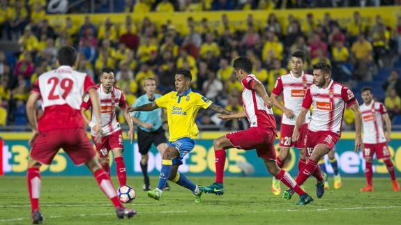 Las Palmas se queda sin gol