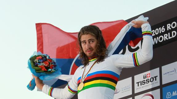 El eslovaco Peter Sagan conserva el maillot arcoíris