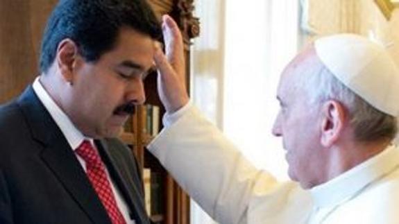 La mediación del papa Francisco permite recuperar el diálogo en Venezuela