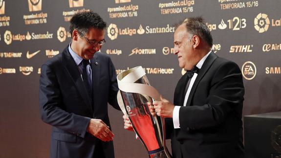 El Barcelona exige medidas contra Tebas