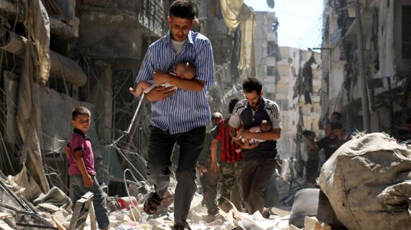 Los rebeldes sirios lanzan una ofensiva para romper el asedio de Alepo