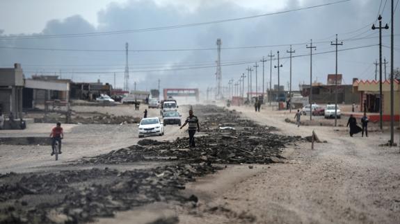 El Ejército iraquí libera la estratégica población de Al Shura dentro de la ofensiva de Mosul