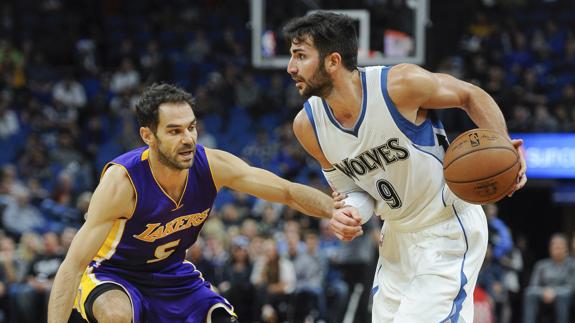 Ricky Rubio y Serge Ibaka, decisivos en el triunfo de los Wolves y los Magic